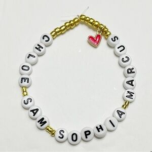Taylor Swift Eras Tour Friendship Bracelet TTPD Chloe Or Sam Or Sophia Or Marcus
